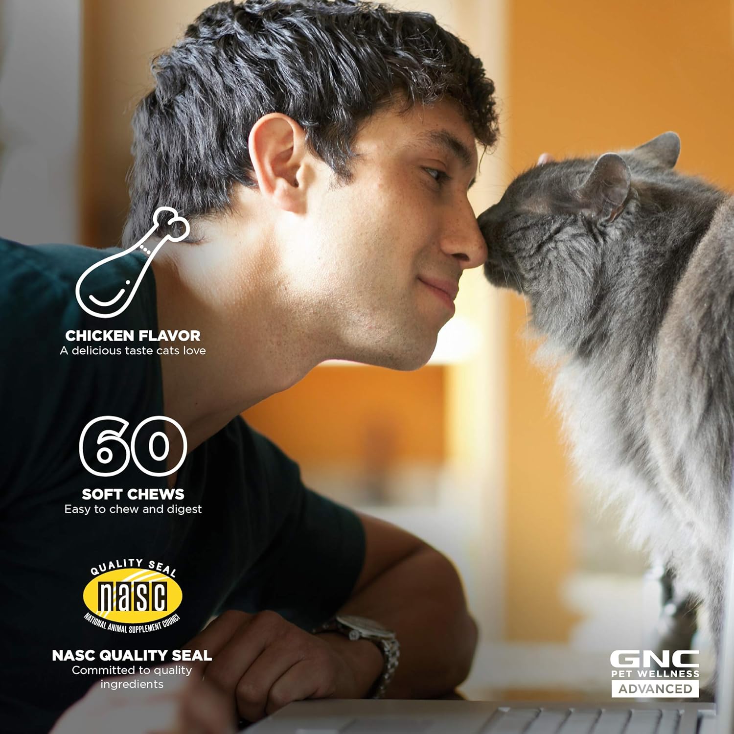 gnc cat calming chews