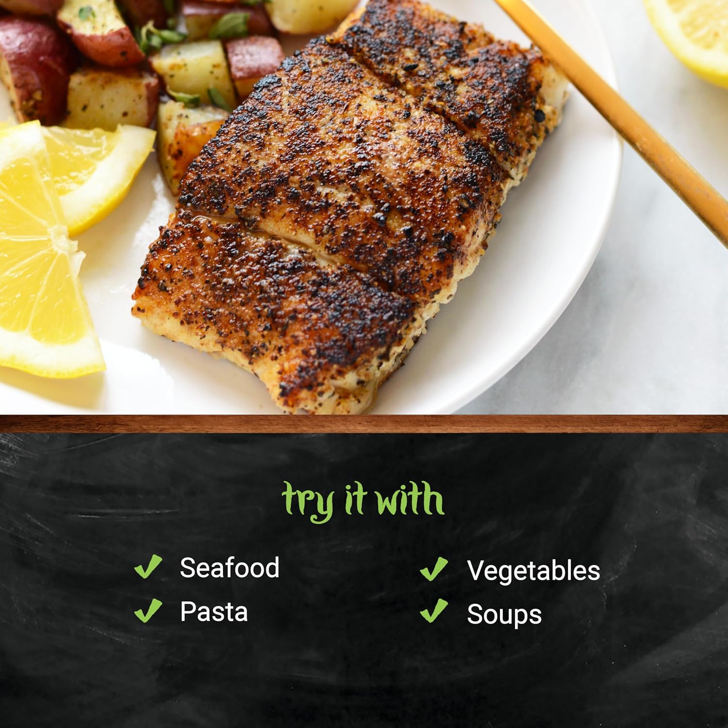 Frontier Co-op Organic Lemon Pepper, 1-pound Bulk Bag, Salt-free, Zesty and Pepper to Perk up any Dish