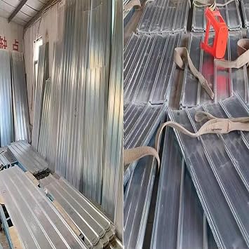 Corrugated Roofing Sheets, Fibreglass Reinforced Polyester, Transparent Daylighting Panels for Skylights and Atriums