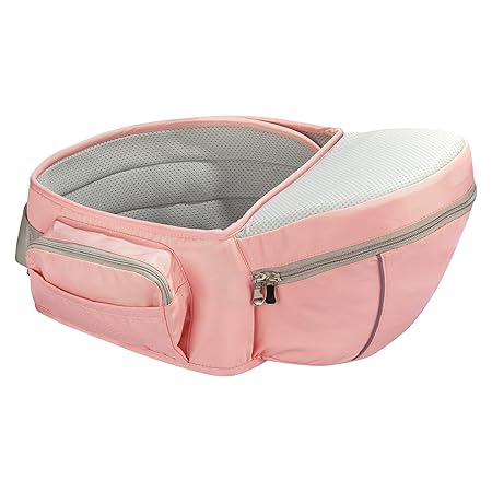 AGUDAN Baby Hip Seat Carrier, Ergonomic Waist Stool with Pocket for 3-36 Month Baby