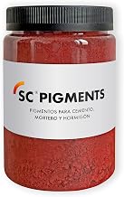 SC Pigments® Pigmentos colorantes para teñir cemento, mortero, hormigón, yeso, cal. (Rojo) ± 800gr.