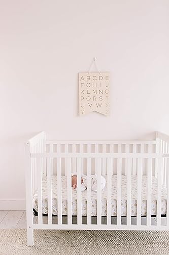 Miniatura 3 de Copper Pearl Sábanas de punto prémium para cuna de bebé para niños y niñas, transpirables y suaves, sábanas ajustables para colchones de bebé