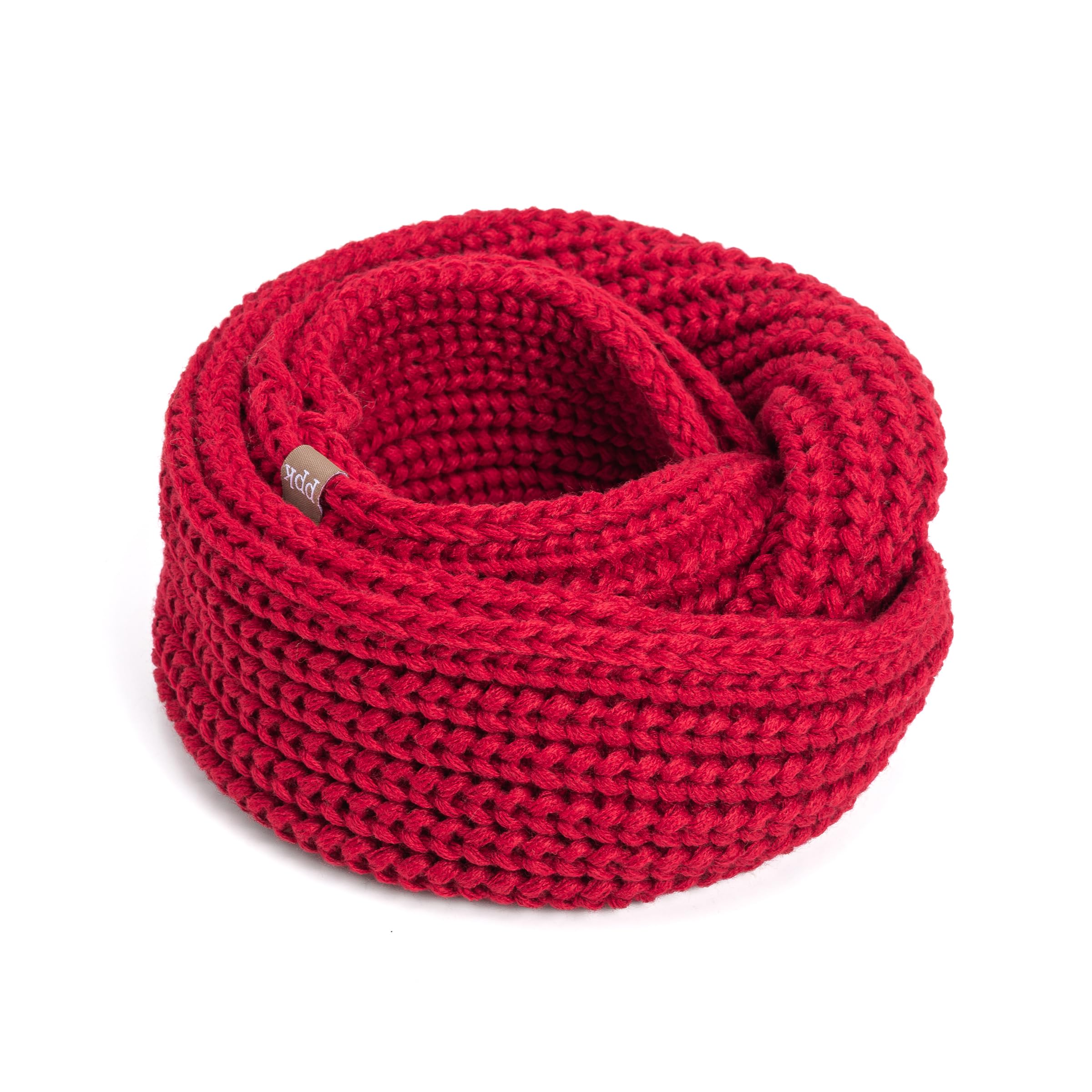 Kids Chunky Knitted Infinity Scarf/Neck Warmer for Girls 4-14 years old