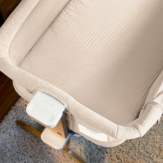 Newton Baby Bassinet Fitted Sheet 2-Pack, Breathable Muslin - Sandstone
