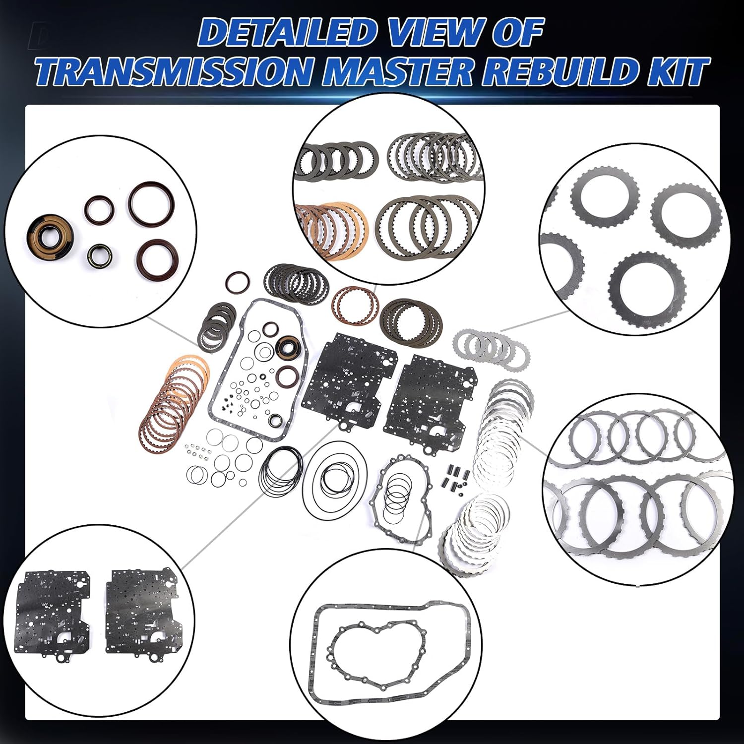 5HP-19 5HP24 Transmission Master Kit Gearbox Rebuild Parts ZF Fits for A4 A6 A8 S4 Allroad Quattro Passat Engine Aftermarket Parts