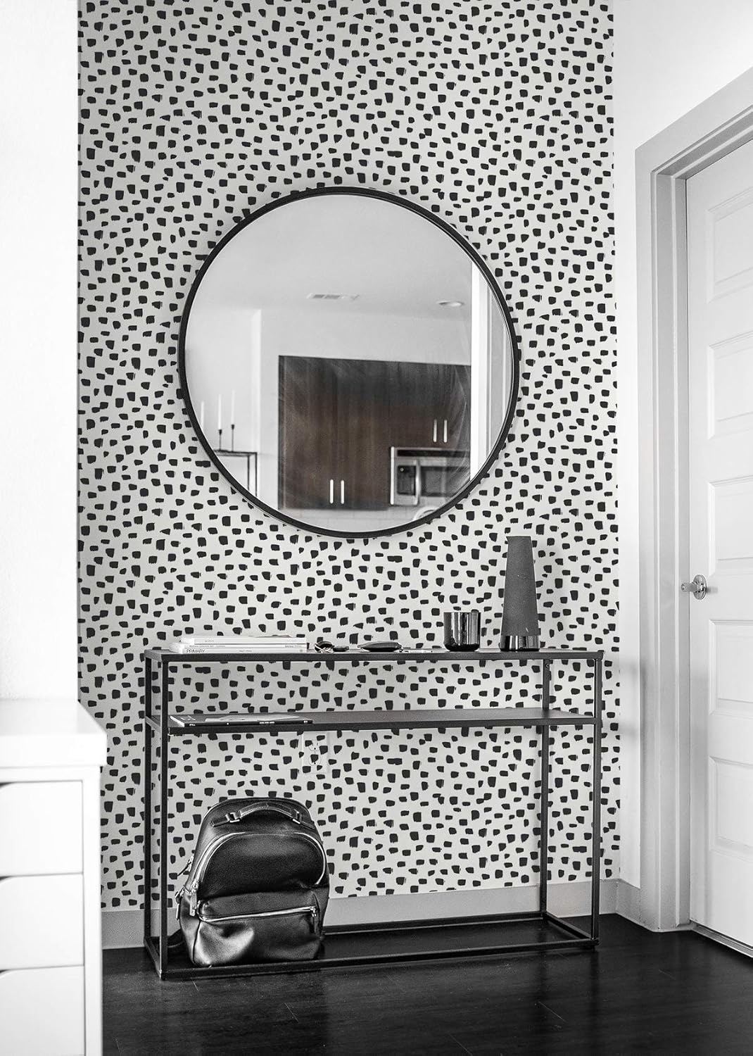 NextWall Speckled Dot Abstract Peel and Stick Wallpaper
