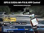 Pelsee P1 Pro 4K Dash Cam Front and Rear, STARVIS 2 Sensor, 64GB Card, Dual Dash Camera for Cars with Full-Color Night Vision, HDR WDR, ADAS, GPS, WiFi & Voice Control, 24H Parking Mode, 3.39" Screen