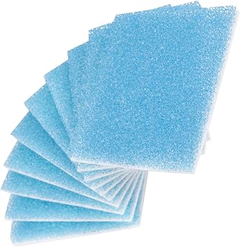 Replacement Poly Foam Pad Fit for Fluval C2 Fluval C Clip-On Filter Foam Pack of 10