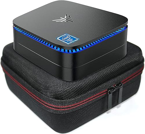 Maoershan Funda protectora de viaje dura para KAMRUI Mini PC Windows 10 ProWin 11 Pro 8 GB RAM128 GB SSD Mini computadora de escritorio