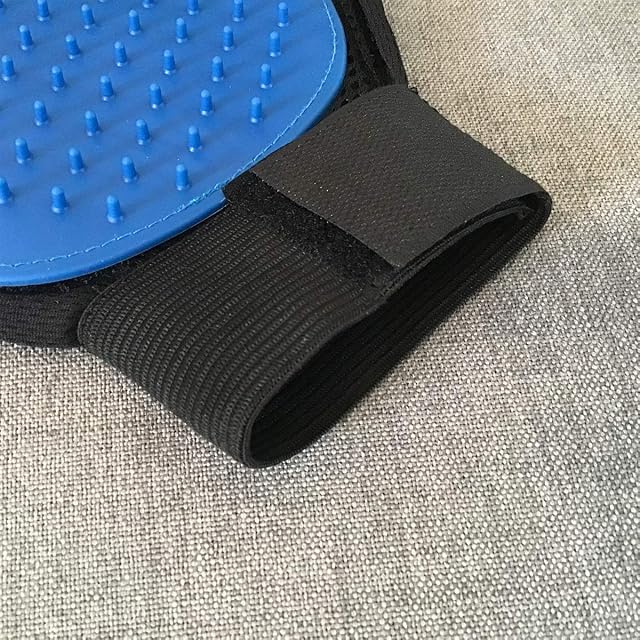 Foto 5 de 8 de BSGP 1 par de Guantes de Aseo para Mascotas, Cepillo Suave para Eliminar Pelusas, para Perros y Gatos