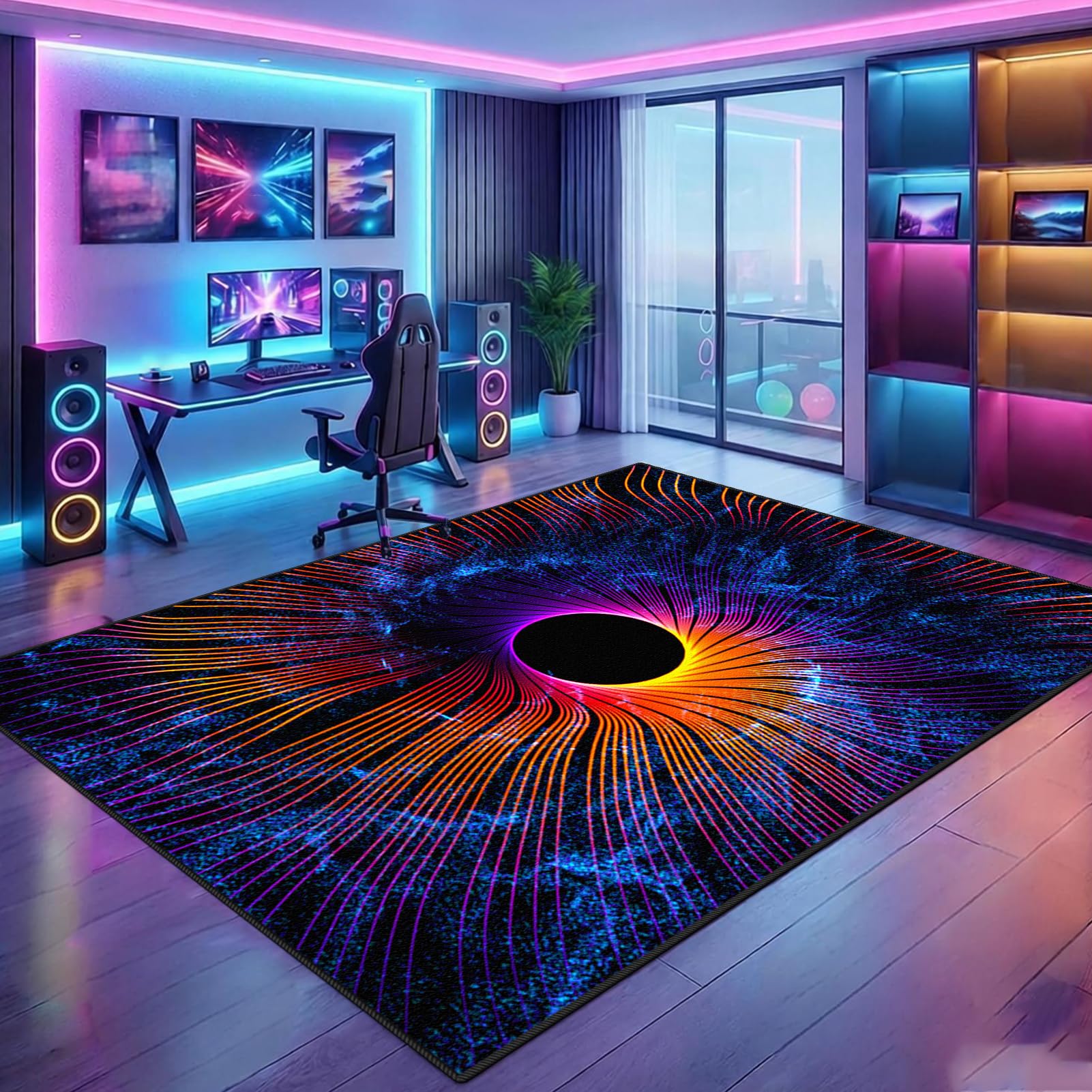 Tapis gamer pour chambre de garçon décoration de salle de jeux