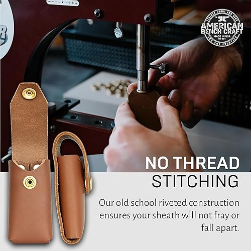 Miniatura 8 de Funda de cuero para Leatherman Wave & Wave+ fabricada en Estados Unidos por American Bench Craft