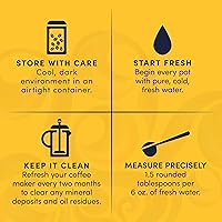 Vista 5 de Gevalia Espresso Roast Dark Roast Ground Coffee, 12 oz. Bag