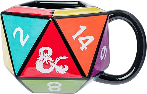 Vista 26 de Silver Buffalo Friends Central Perk Cafetera de Café Taza de Cerámica Esculpida en 3D, 20 Onzas Alice In Wonderland,Alicia en el país