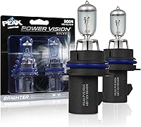 Vista 1 de PEAK Power Vision - Faros delanteros plateados de alto rendimiento 9004/HB1 de 65 W (paquete de 2)