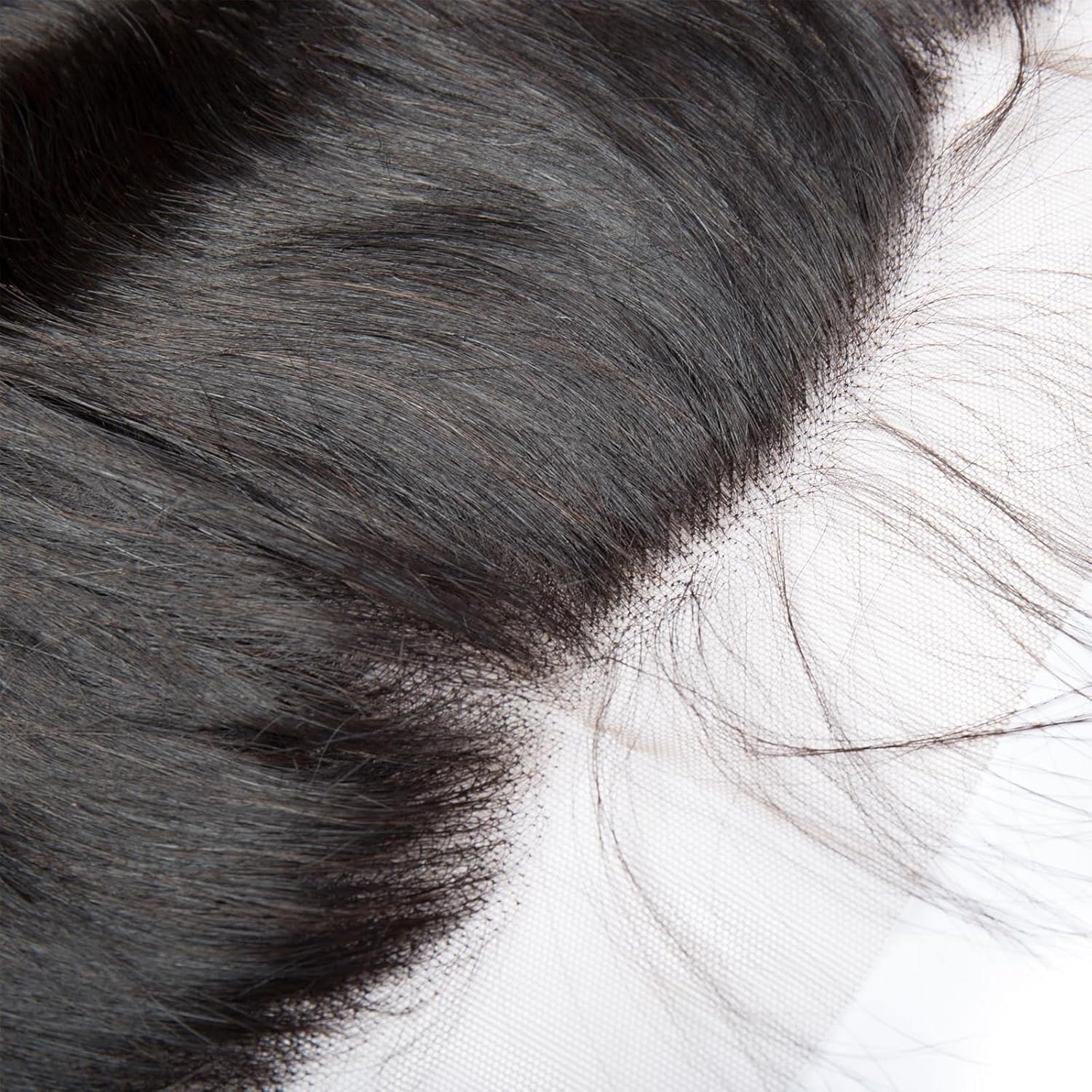 Lemoda 13x4 Frontal Body Wave HD Transparent Lace Frontals Brazilian Virgin Human Hair Lace Frontal Closure Natural Black 16 Inch