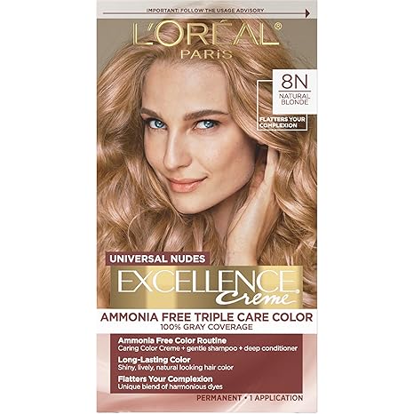 Amazon.com : L’Oreal Paris Excellence Universal Nudes Permanent Hair