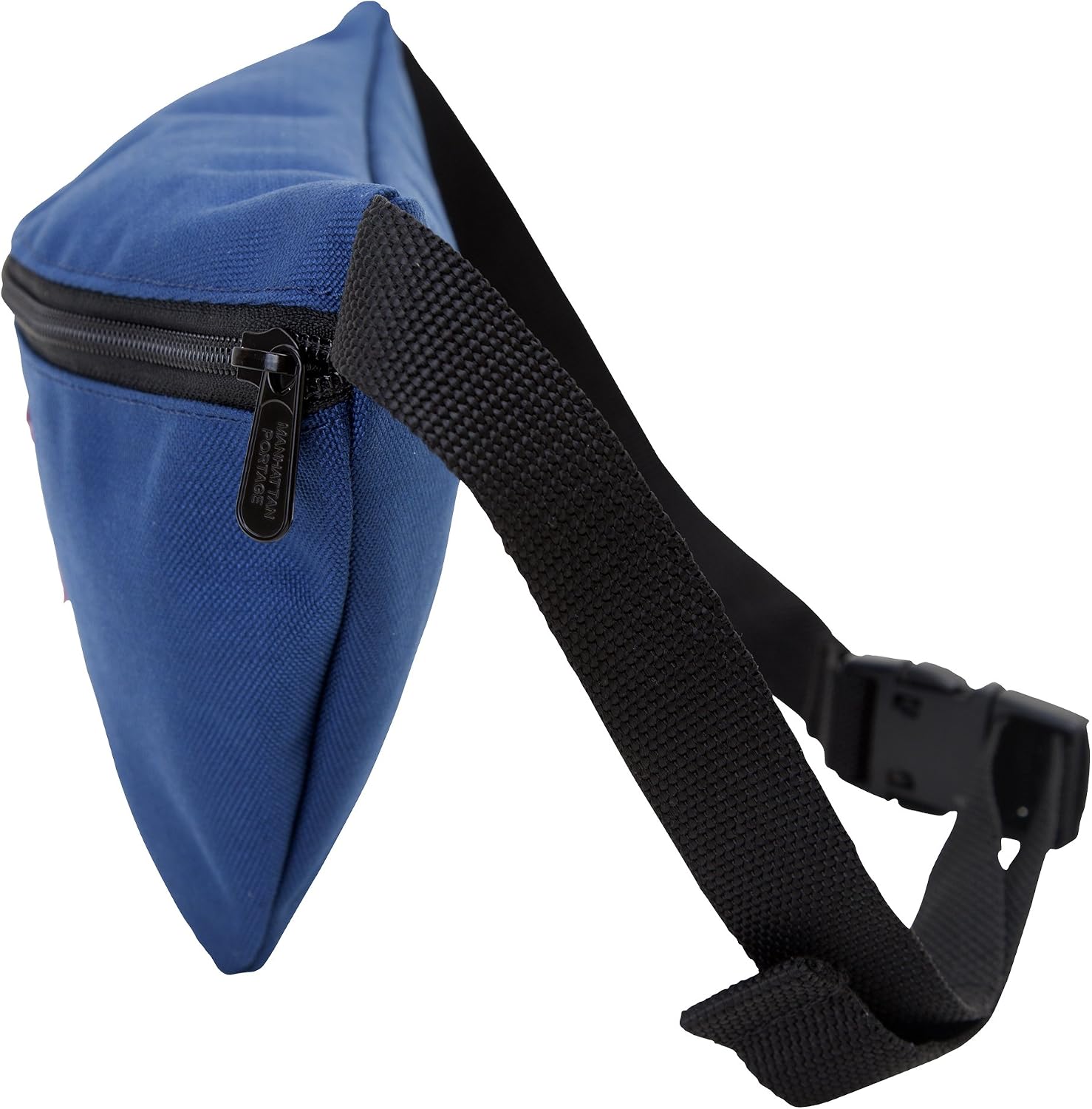Manhattan Portage Retro Pack - Waist Bag Fanny Pack or Cross Body Bag Spacious Main Compartment with Zipper Closure 1000D CORDURA Classic Fabric