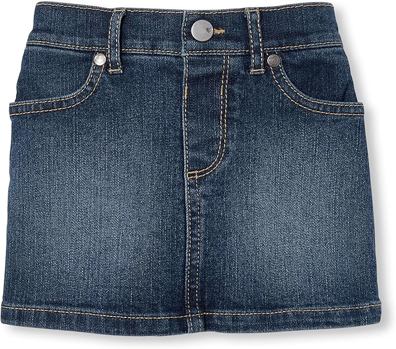 The Children's Place Baby Girls' And Toddler Denim Skort