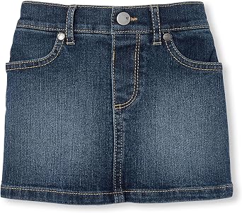 The Childrens Place Baby Girls And Toddler Denim Skort