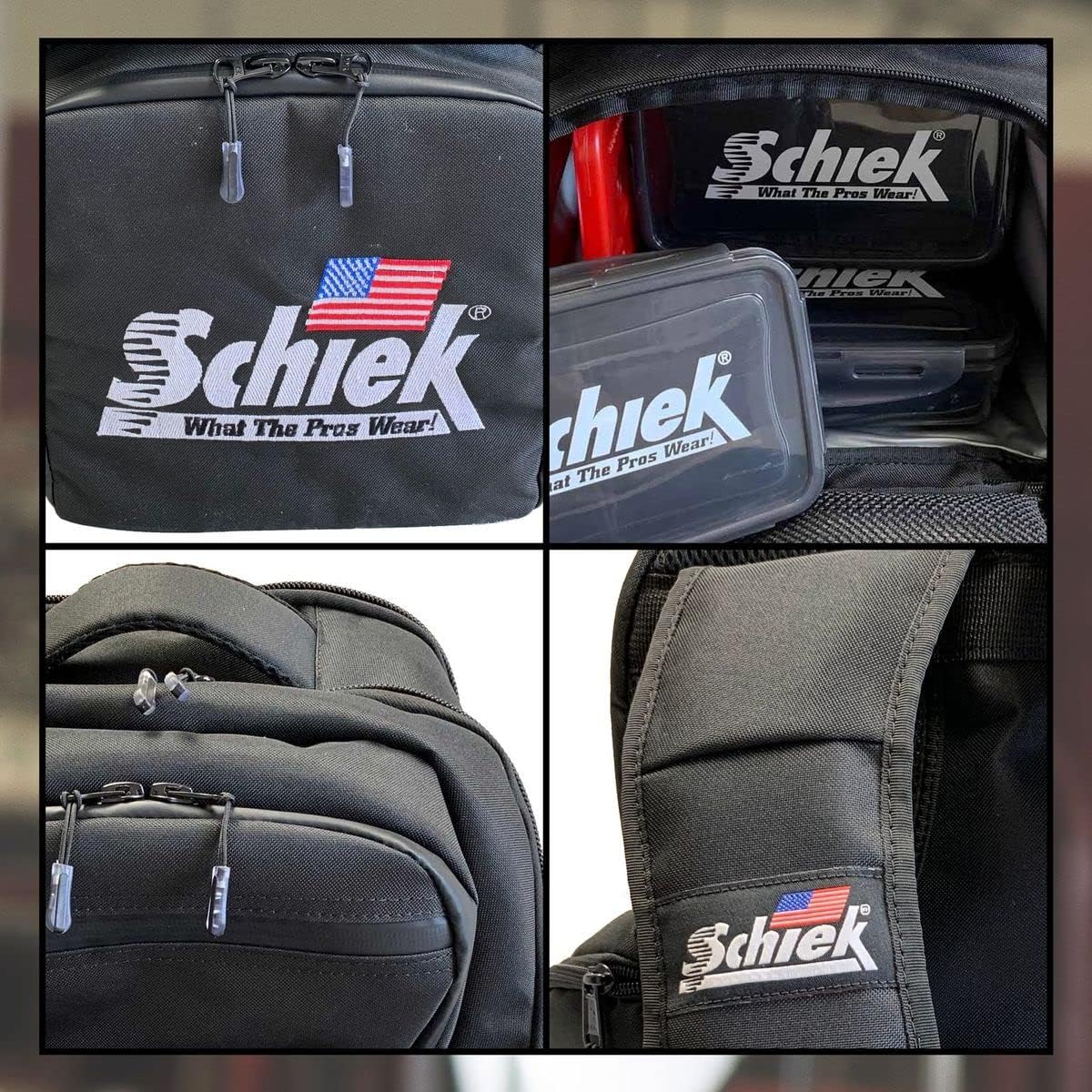 Schiek Sports Model 700mp Meal Backpack - Insulated Lunch Backpack with Removable Meal Compartment
