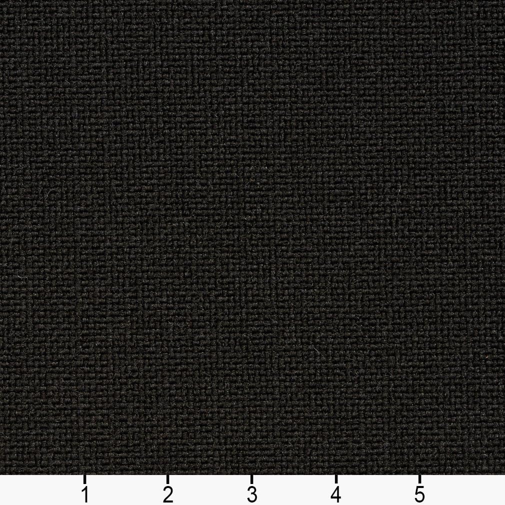 Black Solid Tweed Commercial Automotive and Church Pew Upholstery Grade Fabric by The Yard- SKU: Cormac Black
