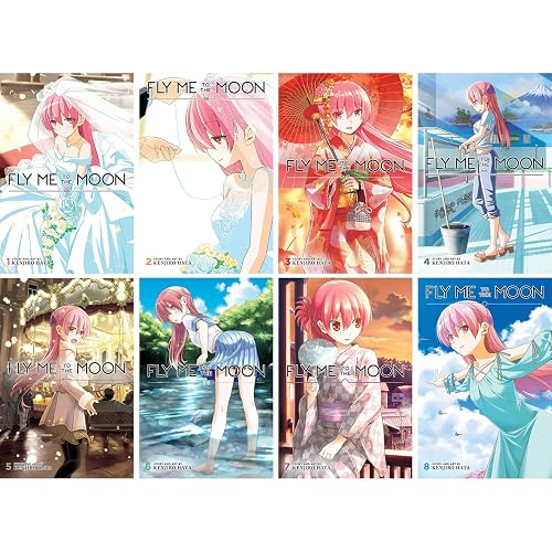 Fly Me to the Moon Manga Series Volumes 1-8 Set by Kenjiro Hata