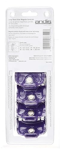 Miniatura 4 de Andis Juego de peine magnético de 4 piezas grande