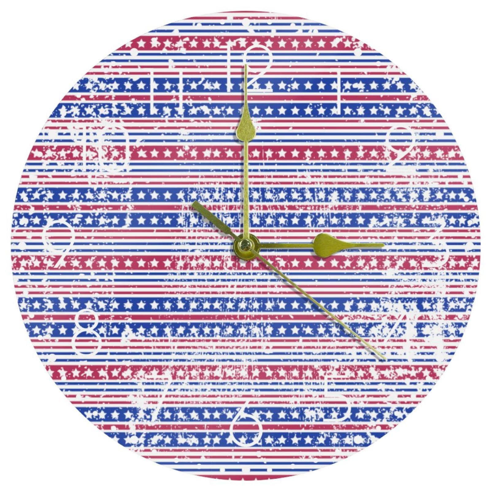Horloge murale moderne décorative pour une cuisine chaleureuse