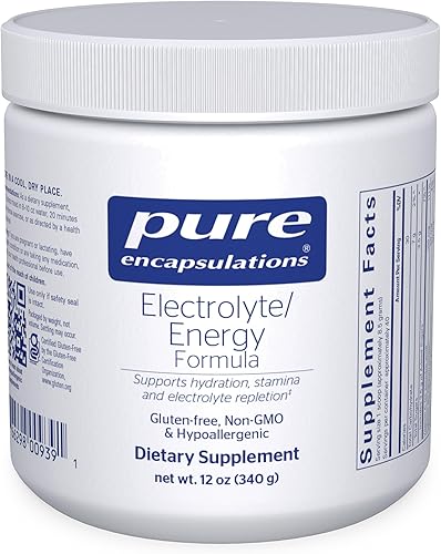 Pure Encapsulations Fórmula de electrolitosenergía -- 11.99 oz