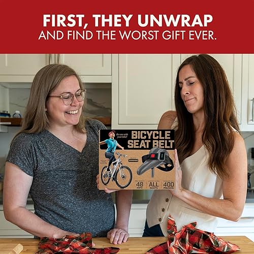 Miniatura 87 de Prank Pack - Caja de regalo para bromas de red de cabeza Noggin Net, envuelve tu regalo real en una divertida y auténtica caja de regalo, caja