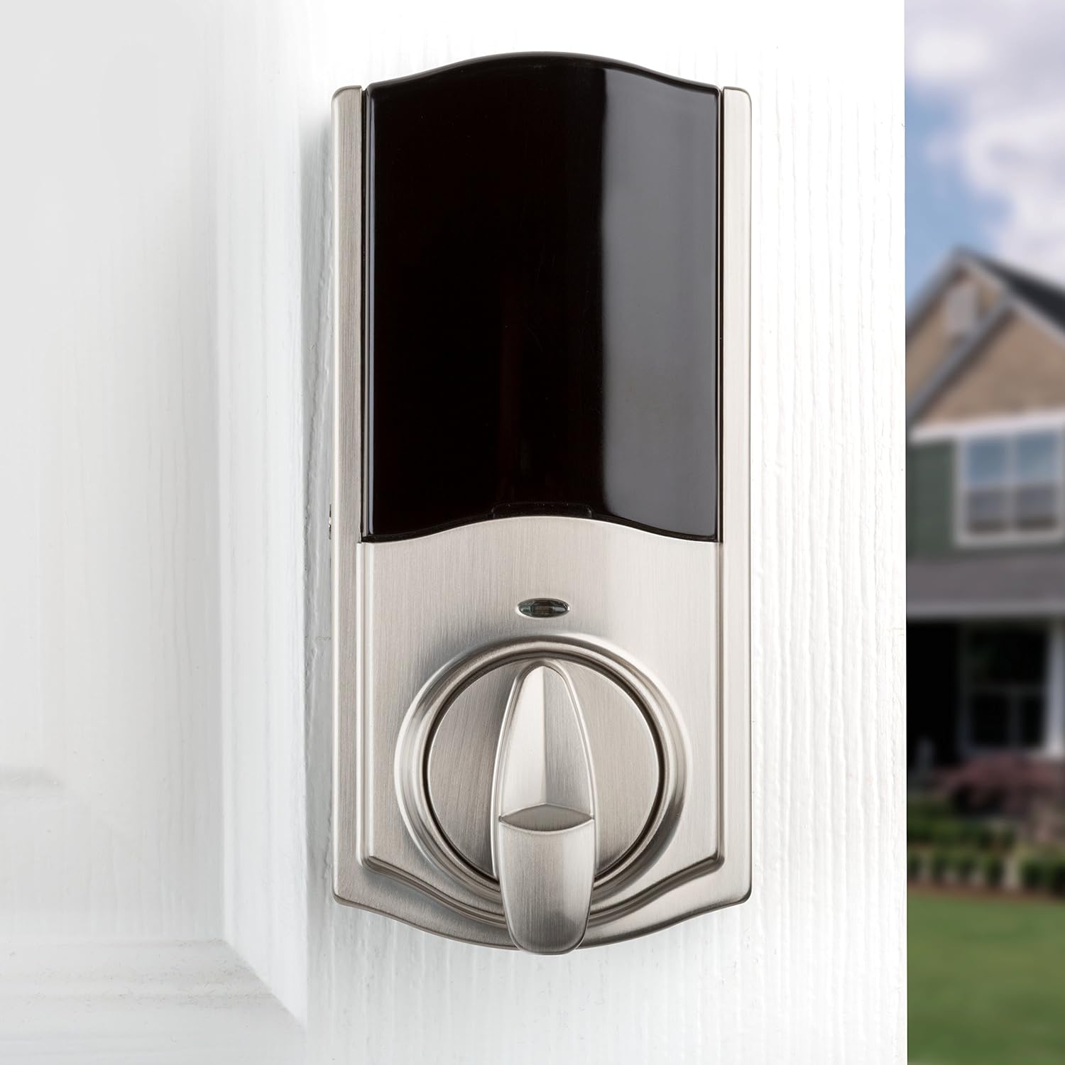 Kwikset 99250-102 Kevo Convert Smart Lock Conversion Kit, Satin Nickel