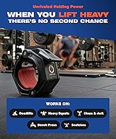 Vista 4 de Abrazadera de barra olímpica, de liberación rápida de Lock-Jaw OLY 2