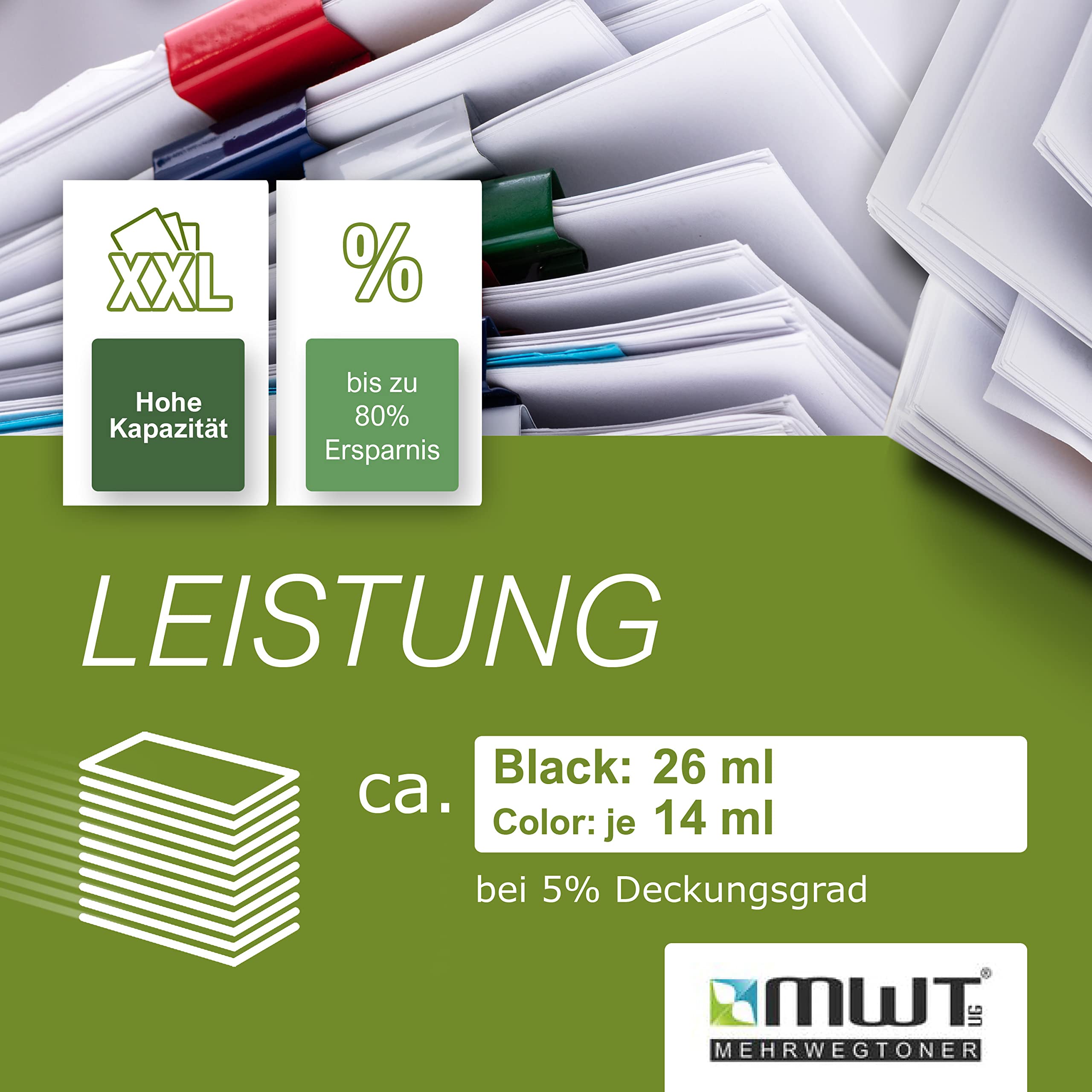 5x Müller Printware XXL Toner Cartridge in set for Canon Imagerunner