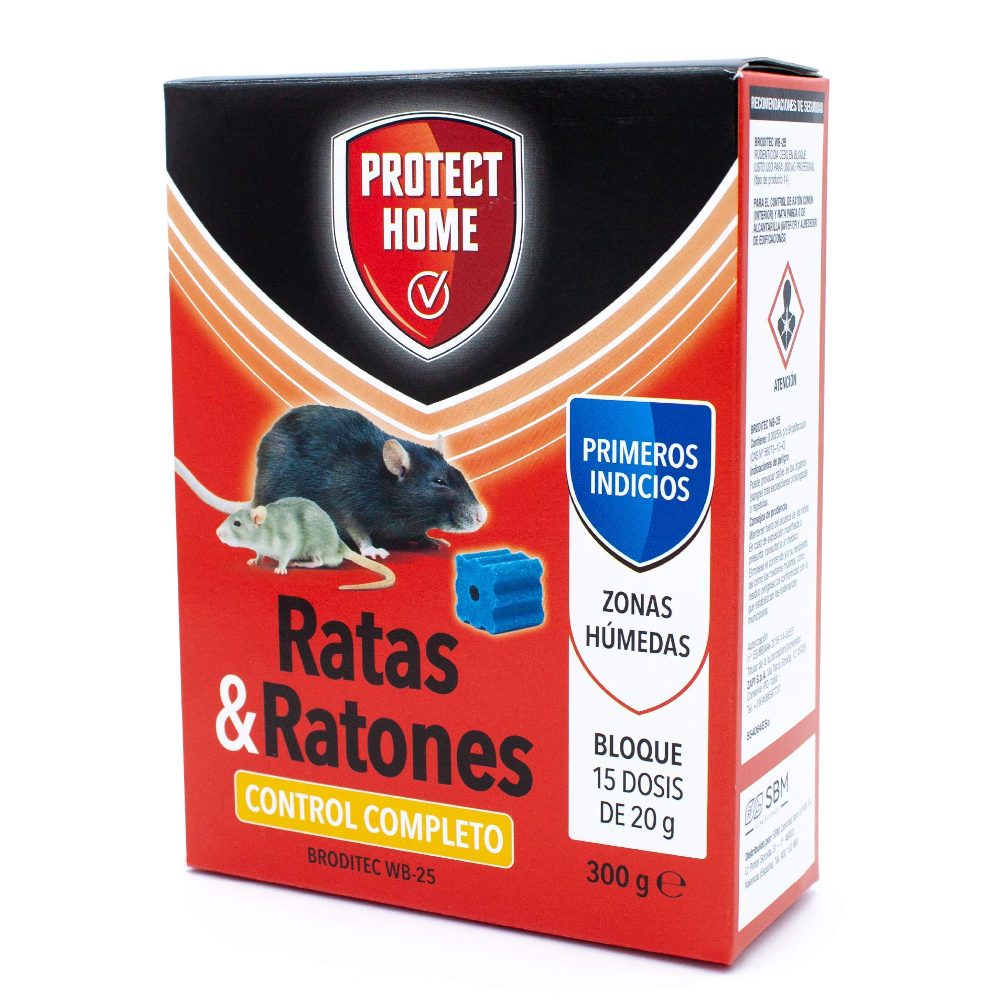 Protect Home atrayente de ratas y ratones, en formato pasta de Alta eficacia y atracción, Zonas interiores y despensas, Ratas y Ratones — view 7