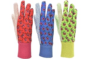 G & F 1852-3 Women's Soft Jersey Cotton Garden Gloves