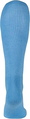 Vista 52 de CHAMPRO Calcetines de compresión multiatléticos para béisbol, softbol, fútbol, fútbol y todos los demás deportes Blanco