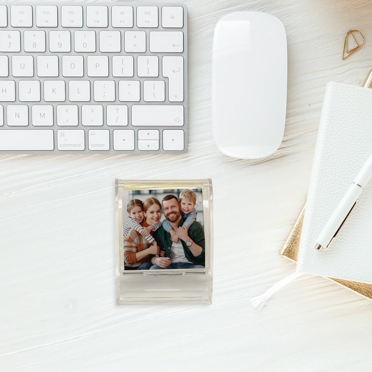 Neil Enterprises Inc. Acrylic Photo Sticky Note Holder
