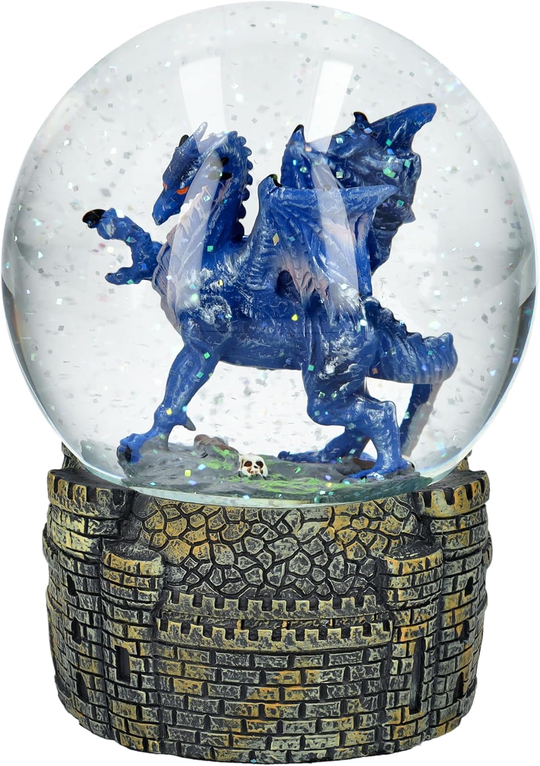 Pacific Giftware Midnight Dragon Water Globe, 5.13 Inches Height, Snow Globes