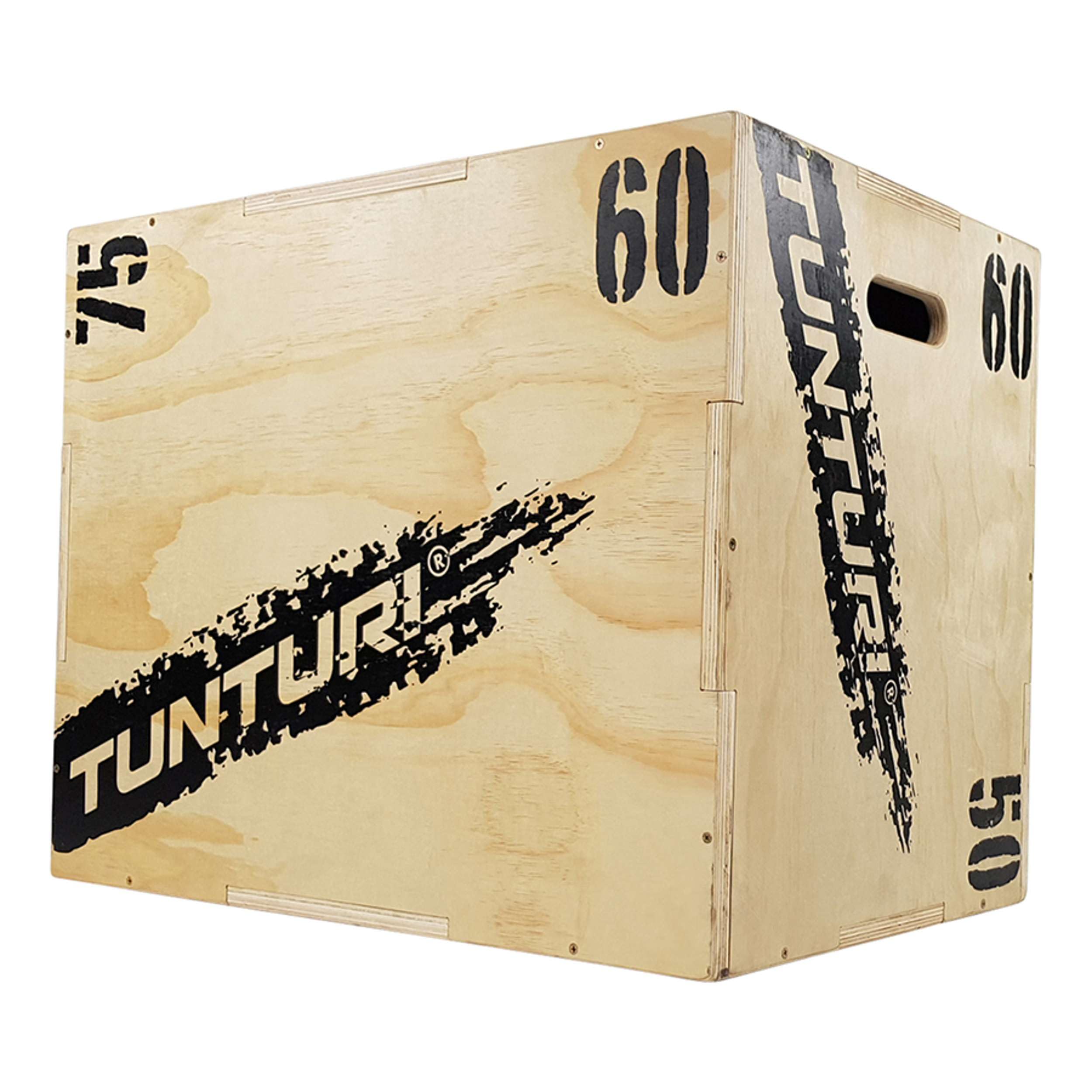 Tunturi Cajón Pliométrico Madera Tamaño: 50/60/75cm