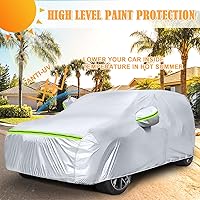 Vista 6 de Fundas impermeables para automóvil de repuesto para Toyota RAV4 2013-2025, cubierta de automóvil de 6 capas para todo clima con ajuste personalizado