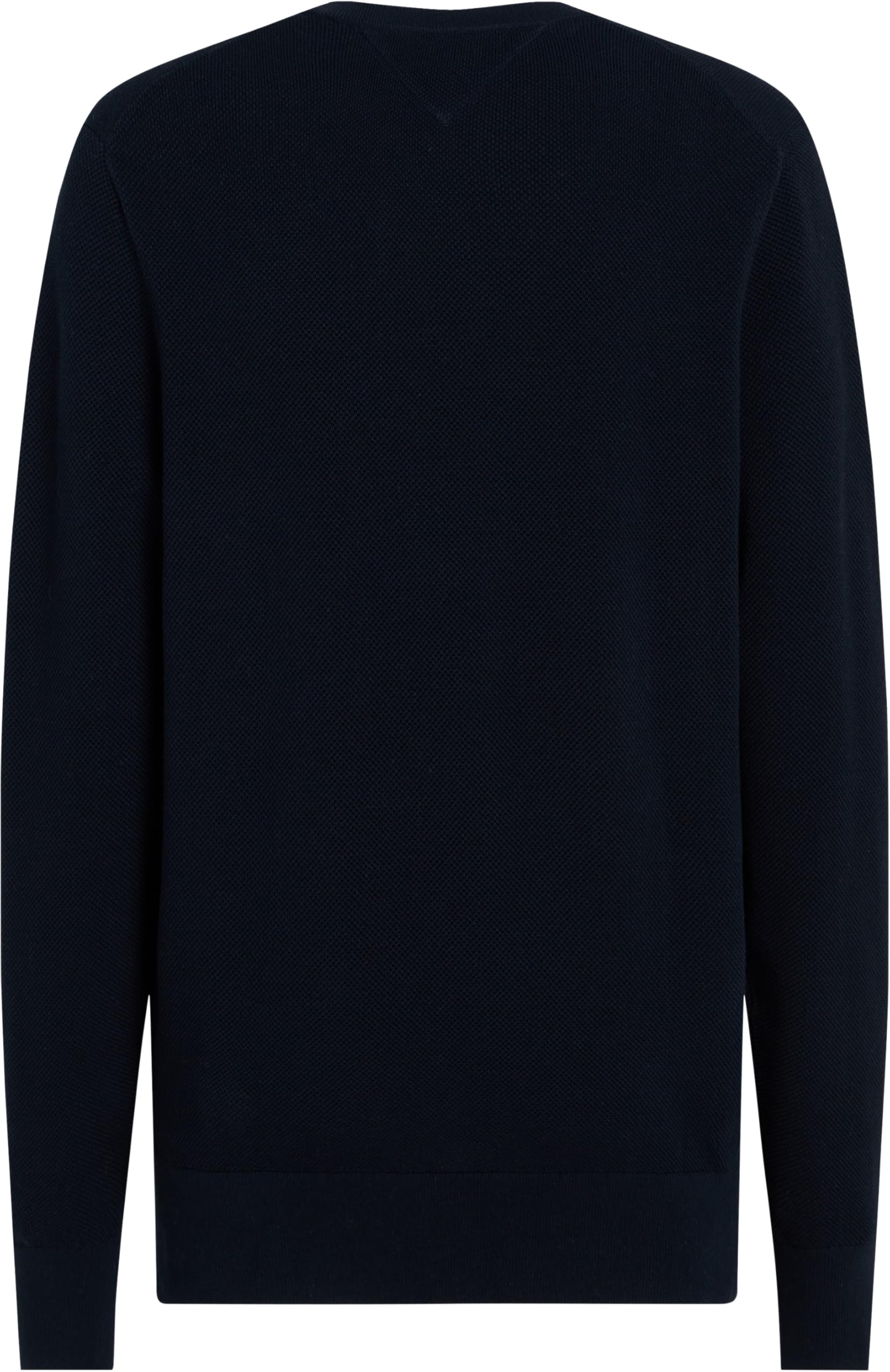 Tommy Hilfiger Męski sweter Essential Structure Crew Neck MW0MW36347, niebieski, XL, Niebieski (pustynne niebo), XL