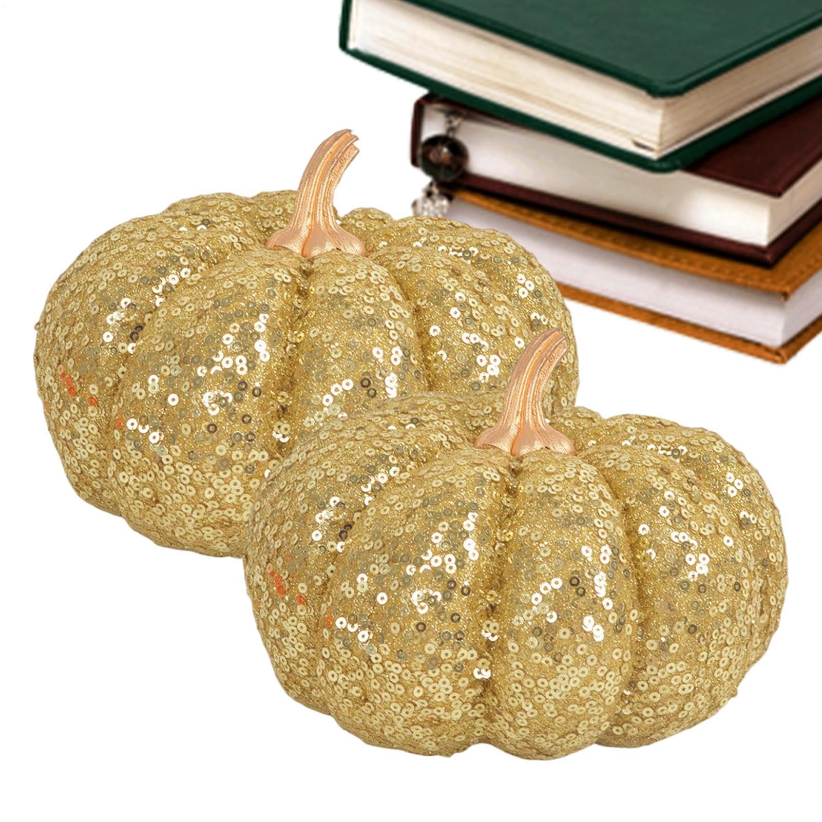 Calabazas decorativas artificiales y adornos otoñales de calabaza Halloween para dormitorio y fiestas