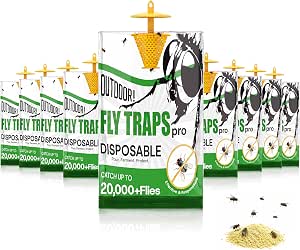 Fly Traps Outdoor Hanging 9 Pack