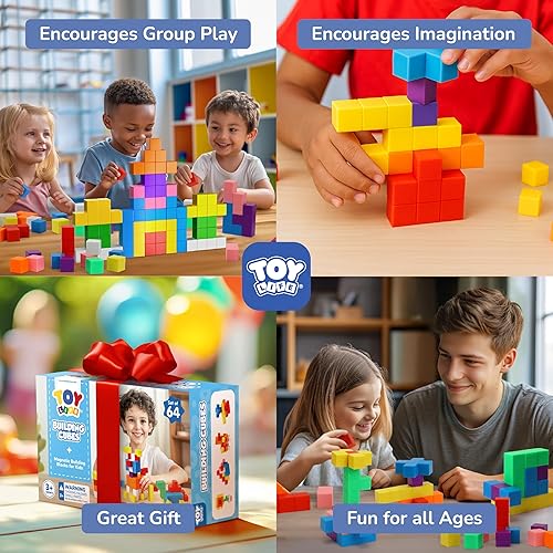 Miniatura 4 de TOY Life Bloques magnéticos para niños de 3 a 5 años, bloques magnéticos de construcción para niños de 4 a 8 años, bloques magnéticos para niños de