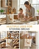 Yofidra Beeswax Bread Bag – Thicker beeswax lining