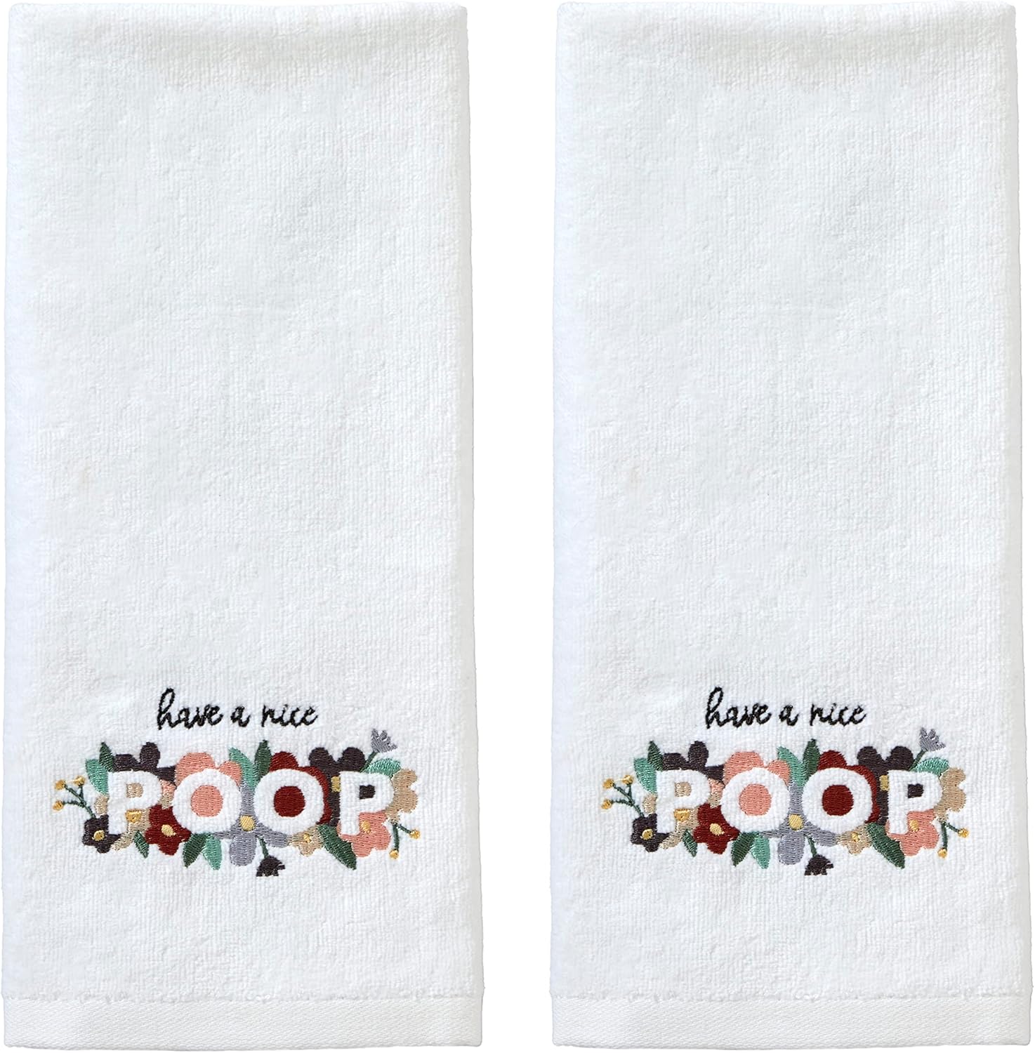 SKL Home Nice Poop Hand Towel Set