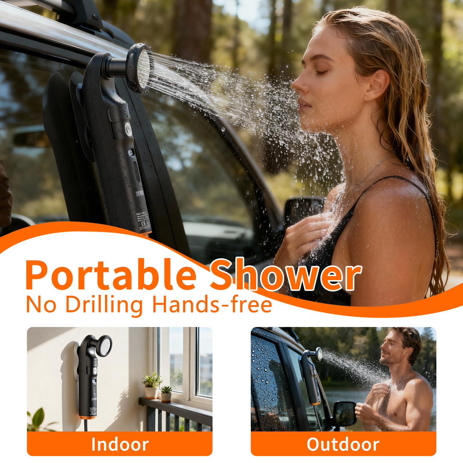 Bidet Esterno - Bidet Portatile & Bidet da Viaggio per Uscite all'Aperto, Sollievo Igienico Post Defecazione - 2.5 L - Accessorio Essenziale per Campeggi, Escursioni e Viaggi