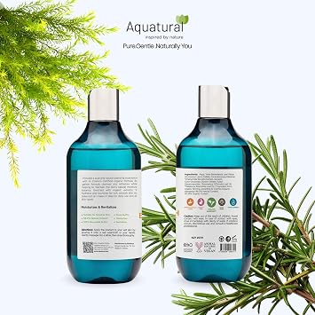 Body Wash for Women & Men, Body Moisturizer, Unisex Natural Body Care, Paraben Free, Sulfate Free Shower Gel, Gentle, Soft & Nourished, Rosemary Tea Tree Scent 16.9 Fl Oz Pack of 2