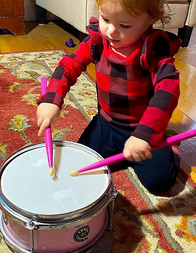 Baquetas Maple 11" Pink Sparkle para Niños miniatura 4